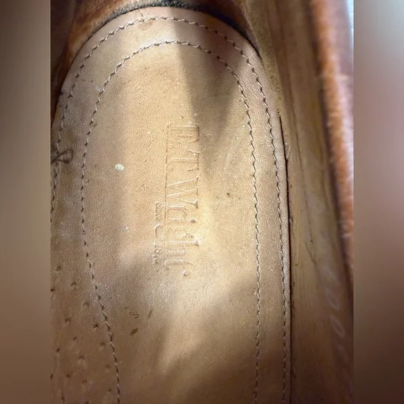 E.T. Wright men’s tassel loafers in a rich br - Picture 7 of 8